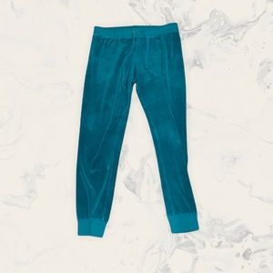 Juicy Couture teal track pants/joggers